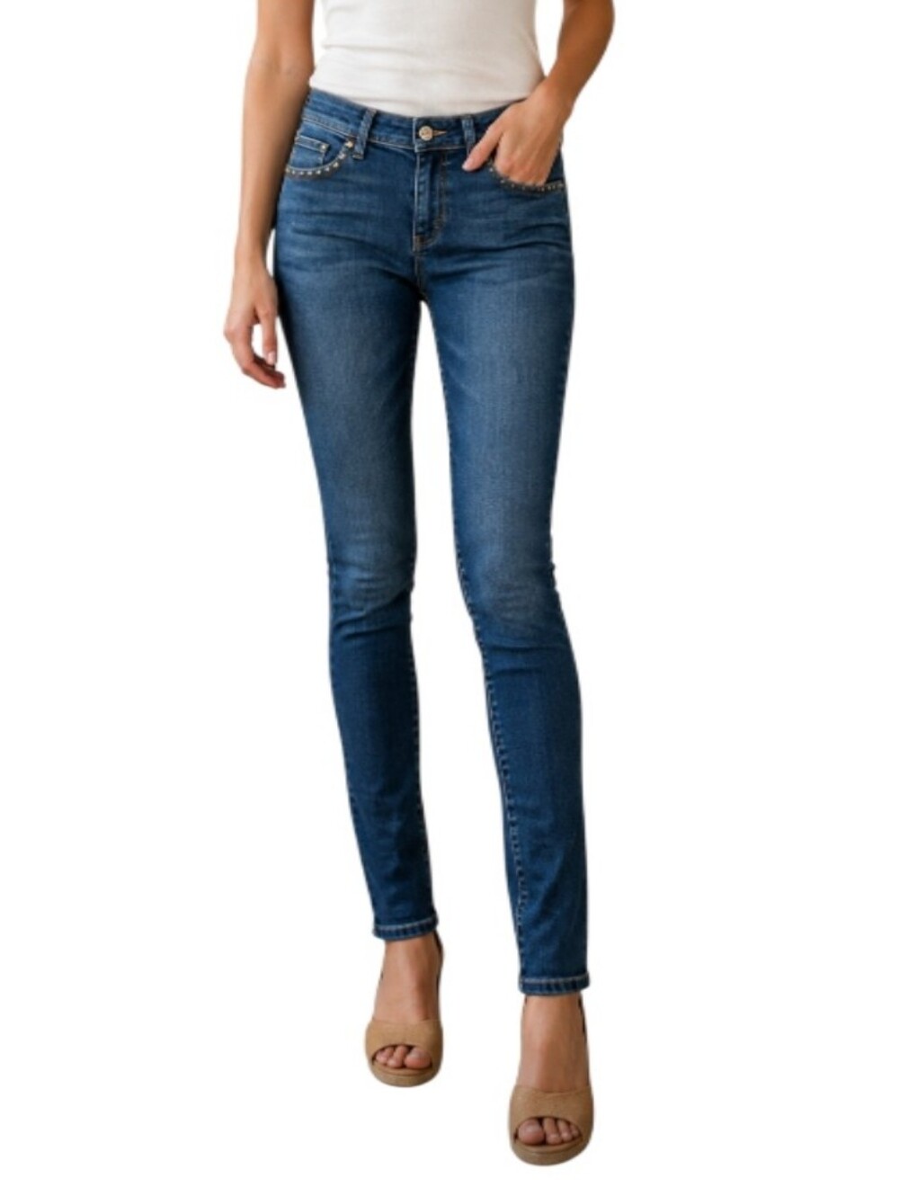 Tory Burch Super Skinny Jeans-NWOT - Picture 1 of 15